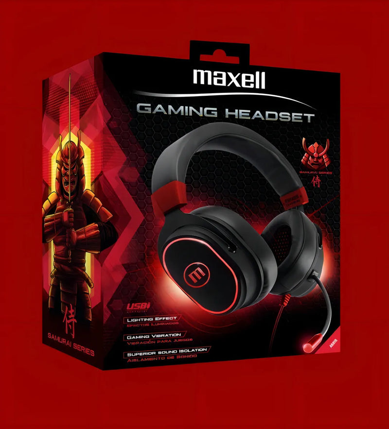 Maxell Audifo Gaming Vibration C/microf