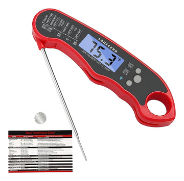 Termómetro Digital Para Carne Lonicera Con Sonda Plegable