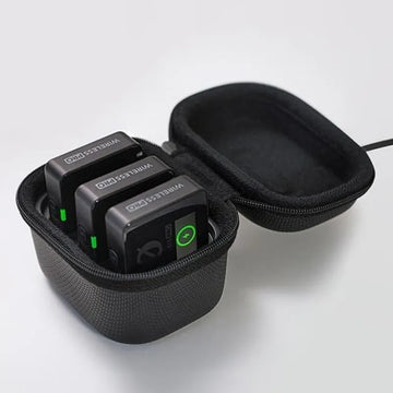 Micrófono Rode Wireless Pro Lapela para cámara de PC móvil Color Negro