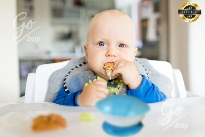 Plato Antiderrame Chupa Para Bebes + Cuchara Silicona Y Tapa Color