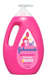 Shampoo Johnson's shampoo infantil Gotas de Brillo de aceite de argán en dosificador de 1000L por 1 unidad
