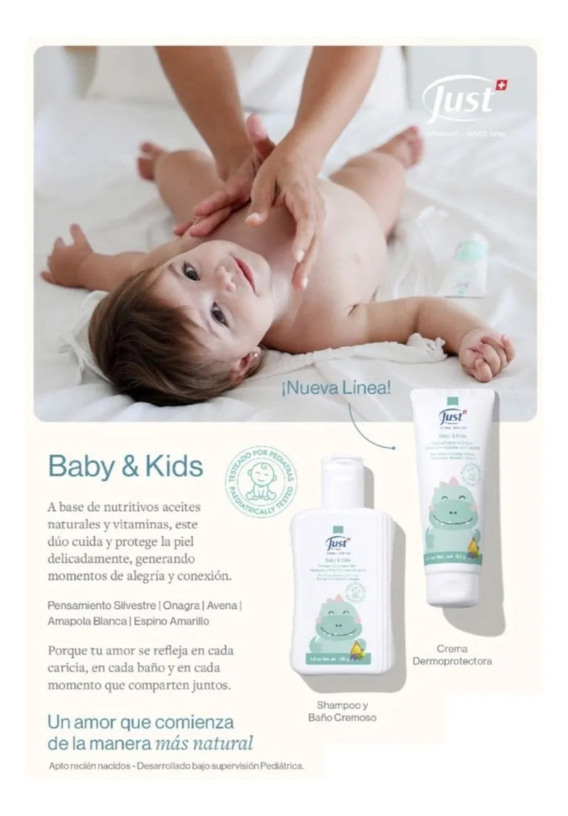 Kit Shampoo Y Crema Baby Just