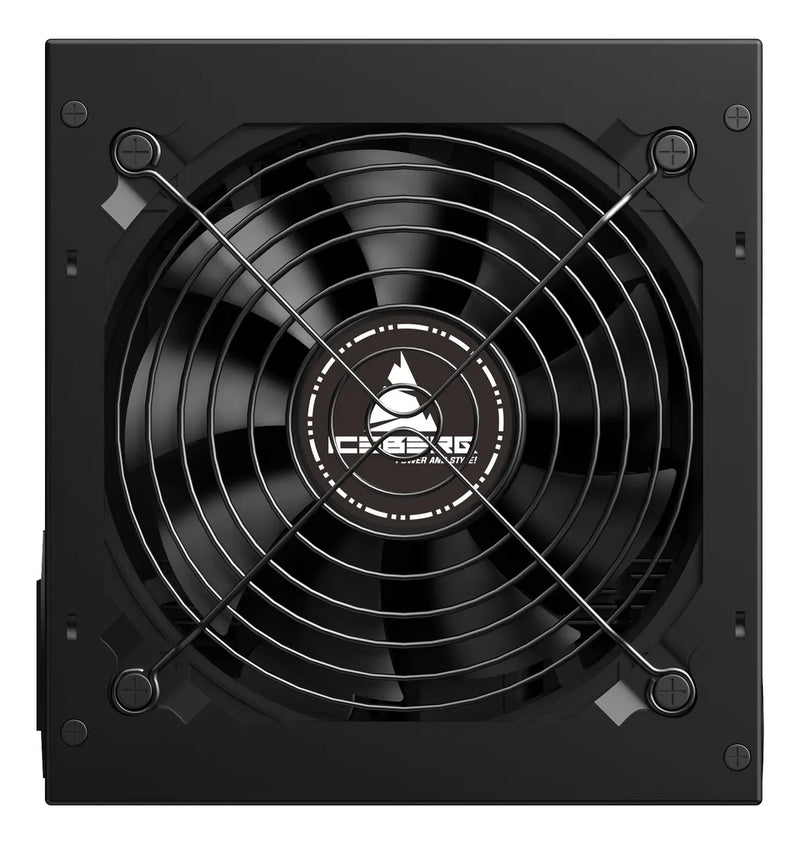 Fuente De Poder Gamer Iceberg 500 Wx Retail Real Blanco