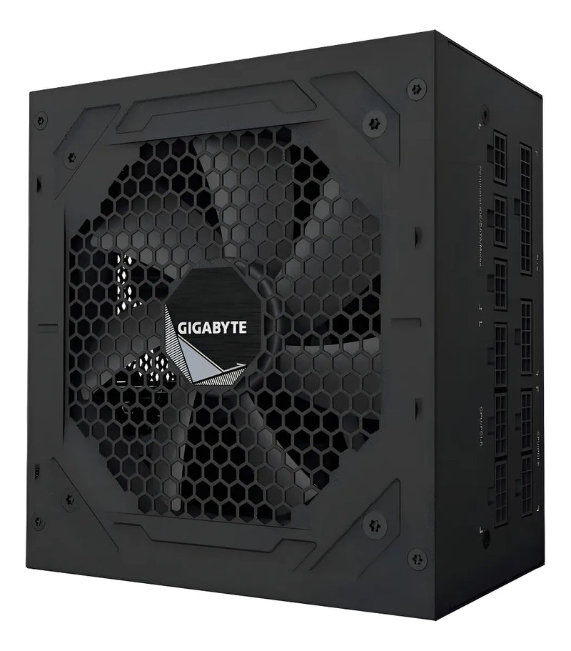 Fuente De Poder Pc 1000w Gamer Gigabyte Ud1000gm 80 Plus Gold Modular Gp-Ud1000gm Color Negro