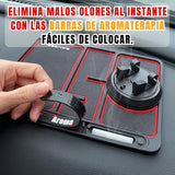 Soporte Celular Carro Alfombrilla Antideslizante Teléfono Negro