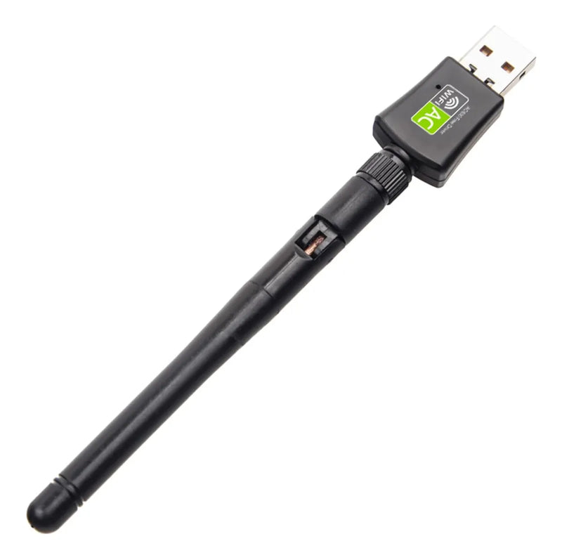 Receptor Wifi 600mbs Doble Banda Tarjeta Usb Dual 2.4-5 Ghz