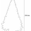 Arbol Navidad Frondoso Lujo 210cm 936 Ramas Envio Ya Gratis Verde