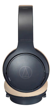 Auriculares Bluetooth Audio-technica Ath-s220bt Bateria 60hs Color Azul