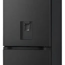 Nevera Lg 343l Bottom Freezer Doorcooling+ Thinq Negro Mate Plateado