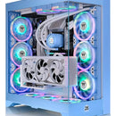 Gabinete Cte Thermaltake E600 Mx Blue + Swafan Ex12 Magnetic Hydrangea Blue