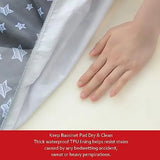 Juego De 2 Sábanas Impermeables Para Moisés Tipo Halo