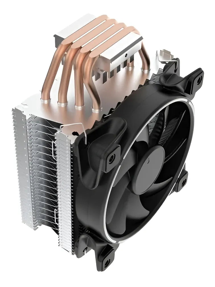 Disipador De Calor Pc Cooler Gi-x4 V2 Intel Amd Iluminación Led Rojo