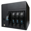Chasis Nas 4 Bahías Con Psu Flex Mini-itx, Bandejas 2.5/3.5