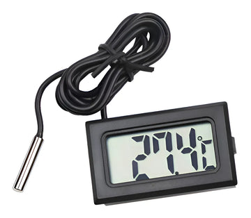 Panel Digital De Temperatura Cable Sensor -50 A 70 Grados