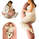 Cuddobaby Almohada De Embarazo 5 En 1 Funda Refrescante, Fir