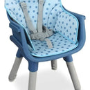 Silla Comedor Bebe 3en1 Baby Azul Bebesit comedor escritorio con alcolchado