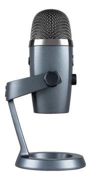 Micrófono Blue Yeti Nano Condensador Omnidireccional color shadow greyS