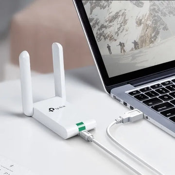 Adaptador Usb Inalámbrico Wifi Alta Ganancia 300mbps Tp-link