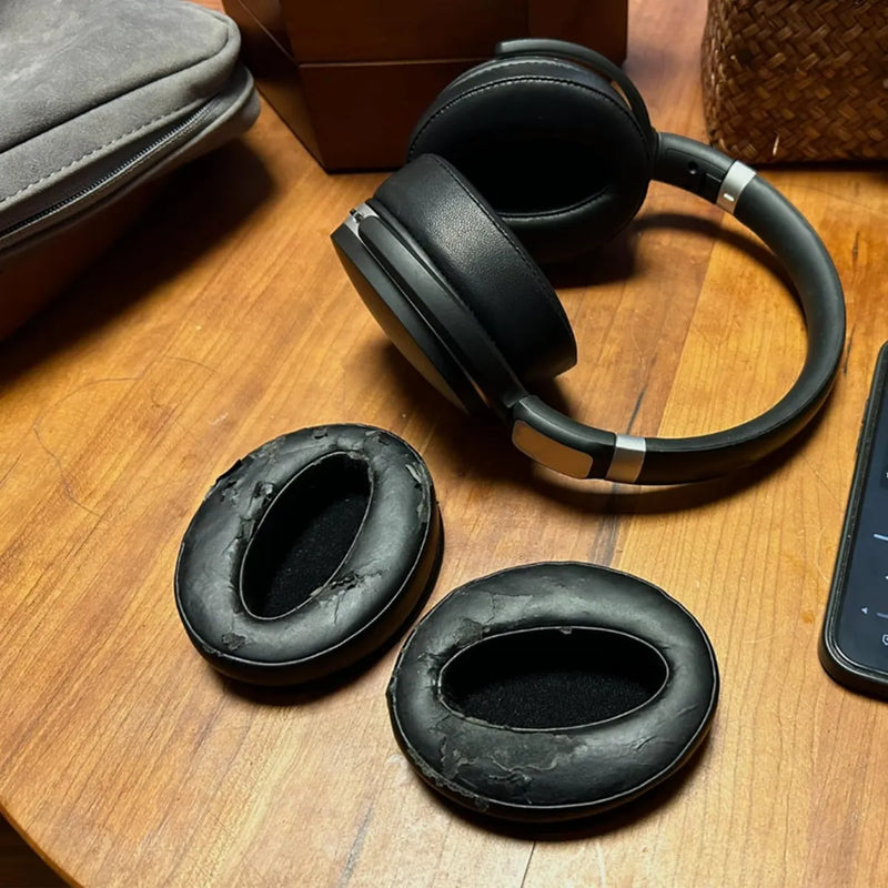 Almohadillas Para Sennheiser Hd 4.50 4.40 Hd350 Hd400s 458bt Negro