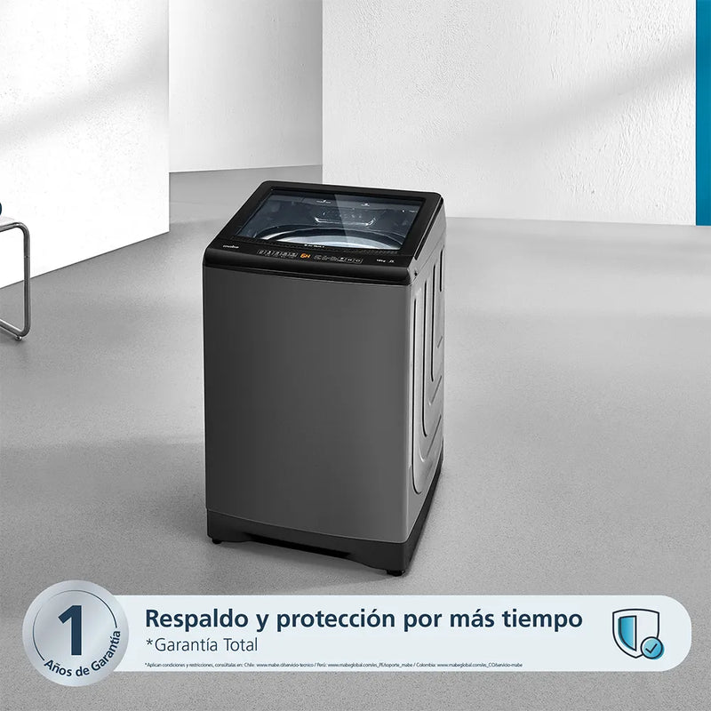 Lavadora Automática 9 Kg Carga Superior Mabe LMA9020WDGAB0 Diamond Gray