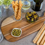 1 Tabla Premium De Madera Teca Para Picar Y Cocinar Profesio Geométrico Marrón