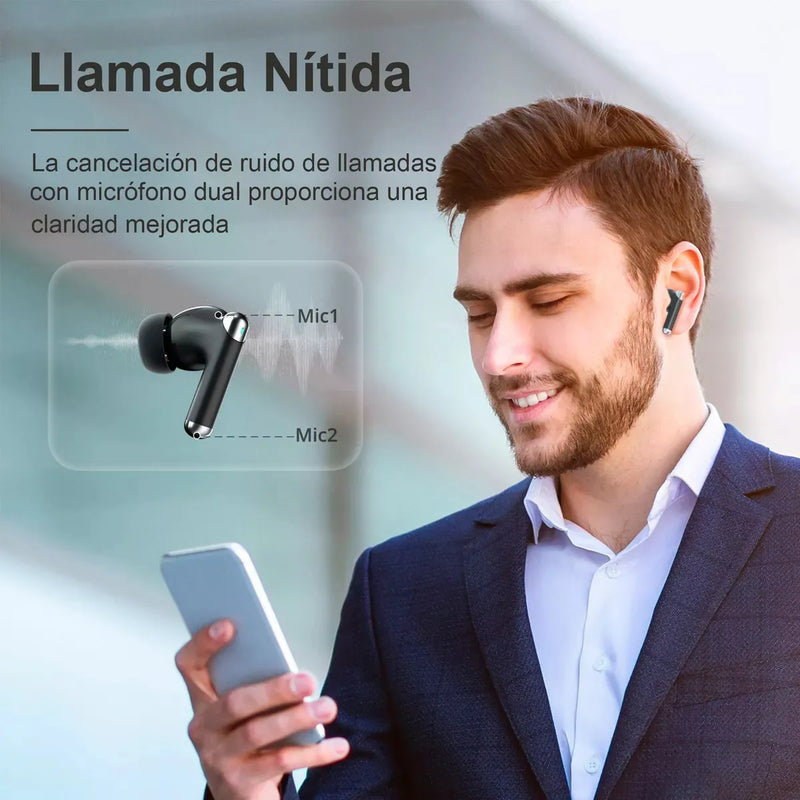 Tronsmart Sounfii R4 Audífonos In-ear Inalámbricos Tws Enc Color Negro