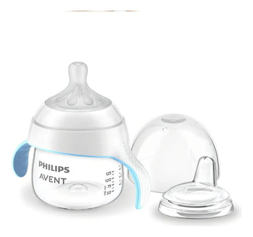 Vaso Entrenador Avent Tetero De Transición Bebe Color Transparente