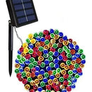 Luces Navidad Solar Exteriores 22 Metros Guirnalda 200 Leds Luces Multicolor