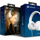 Audífonos Motorola Moto Xt120 Ligeros Diadema Over-ear Color Blanco