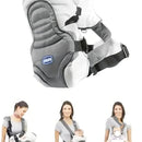 Cargador Canguro Chicco Acolchado Cómodo Color Gris Rayas Talla L
