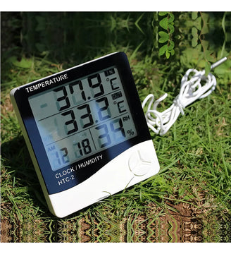 Ker Germany reloj termohigrometro digital sonda temperatura humedad Htc2 incluye calibración