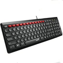 Teclado Genius Slimstar Q200 Ultra Delgado Multimedia Usb