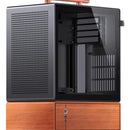 Jonsbo T7 Negro Micro Atx Pc Caso Chasis De Aluminio Con