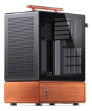 Jonsbo T7 Negro Micro Atx Pc Caso Chasis De Aluminio Con