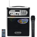 Parlante Portátil Profesional Sonivox 400w Bluetooth Vs-1455 Color Negro