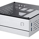 Chasis De Pc Mini-itx De Aluminio Para Htpc Con Vidrio Templ