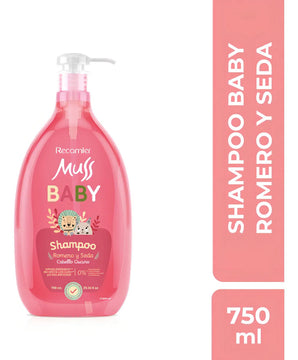 Champú Para Bebés Muss Baby Romero Cabello Oscuro 750ml
