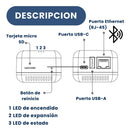 Servidor Impresion Red Conexion Usb Adaptador Np330