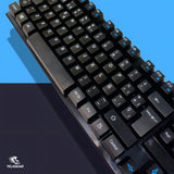 Teclado Inalámbrico Con Receptor Usb Tiene La Letra Ñ Yelandar K100 Teclado Negro Idioma Español