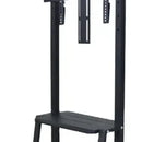 Soporte Piso Pedestal Tv Estante Mesa 32 A 70 Metalico Color Negro