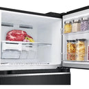 Nevera Lg Top Freezer 394 Lt Doorcooling Thinq Negro Mate