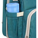 Mochila Bolso Maternal Bebé Cuna Gran Capacidad Impermeable Color Salmón