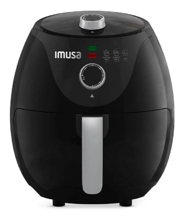 Freidora De Aire Imusa Air Fryer Esencial 3,2 Litros Negro