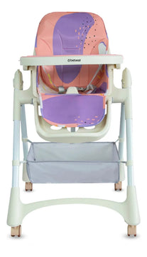 Silla Comedor Bebé colchada Ajustable En Altura 6 Posiciones Portatil Bebesit Aquarella
