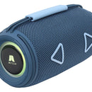Parlante Bluetooth 16w Portátil Con Luces Led Jaltech Azul