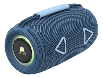 Parlante Bluetooth 16w Portátil Con Luces Led Jaltech Azul