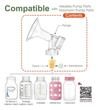 Embudo Pezonera Medela Incluye Conector, Valvula Y Membrana M
