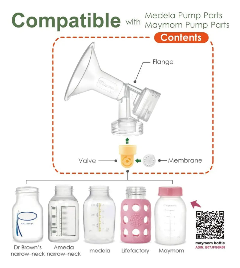 Embudo Pezonera Medela Incluye Conector, Valvula Y Membrana M