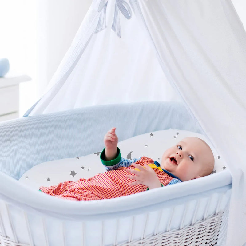Beberoad Love Paquete De 2 Sabanas De Moises Para Bebe, 100%