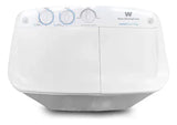 Lavadora 7kg Semiautomática White Westinghouse Wwtb07m6muww Blanco